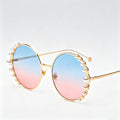 Round Pearl-Embellished Metal - Shopdayla Wholesale - #9090
