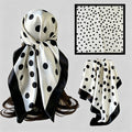 Classic Polka‑Dot Satin Square - Shopdayla Wholesale - #3938