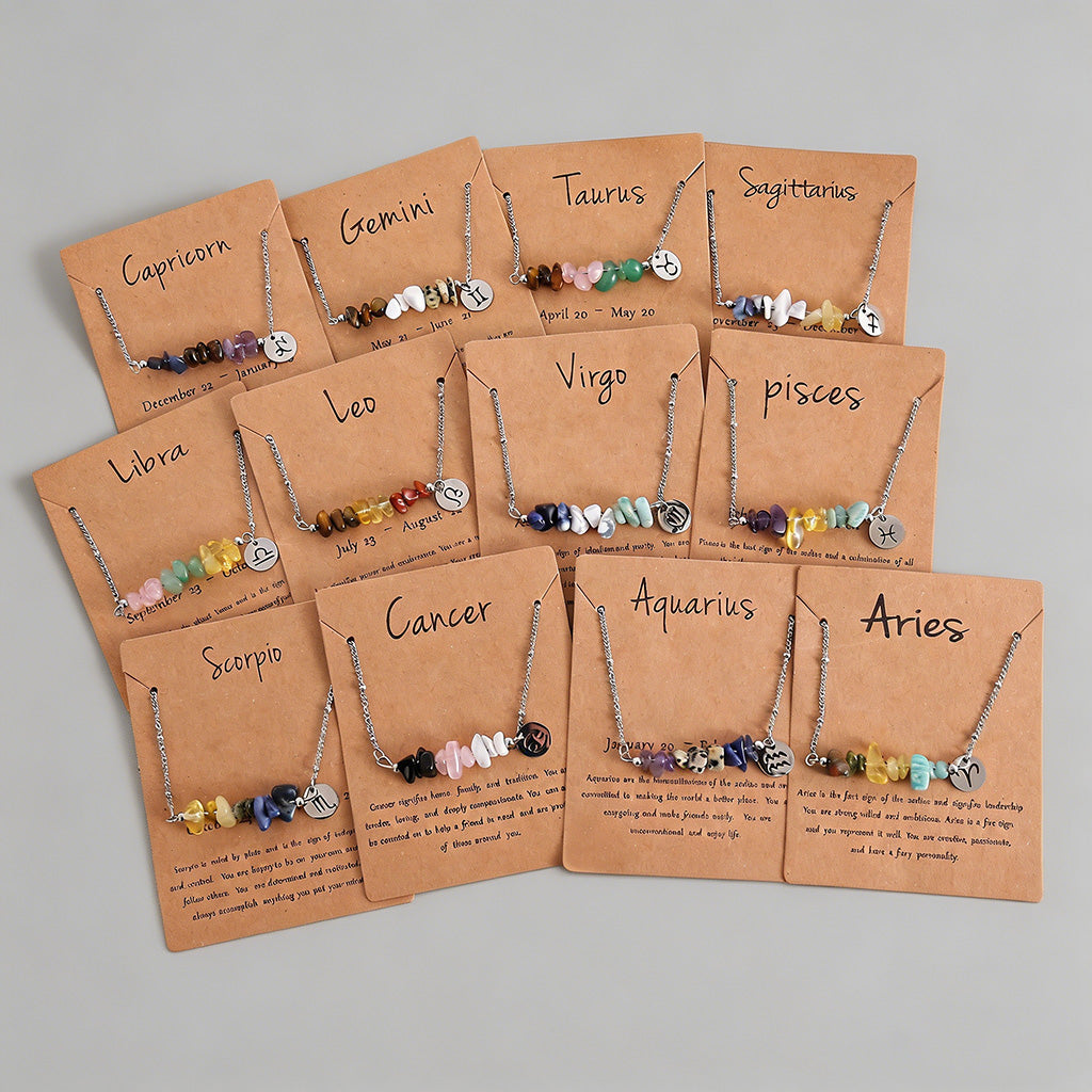 Curated 12 Zodiac Signs Natura - Shopdayla Wholesale - #9186