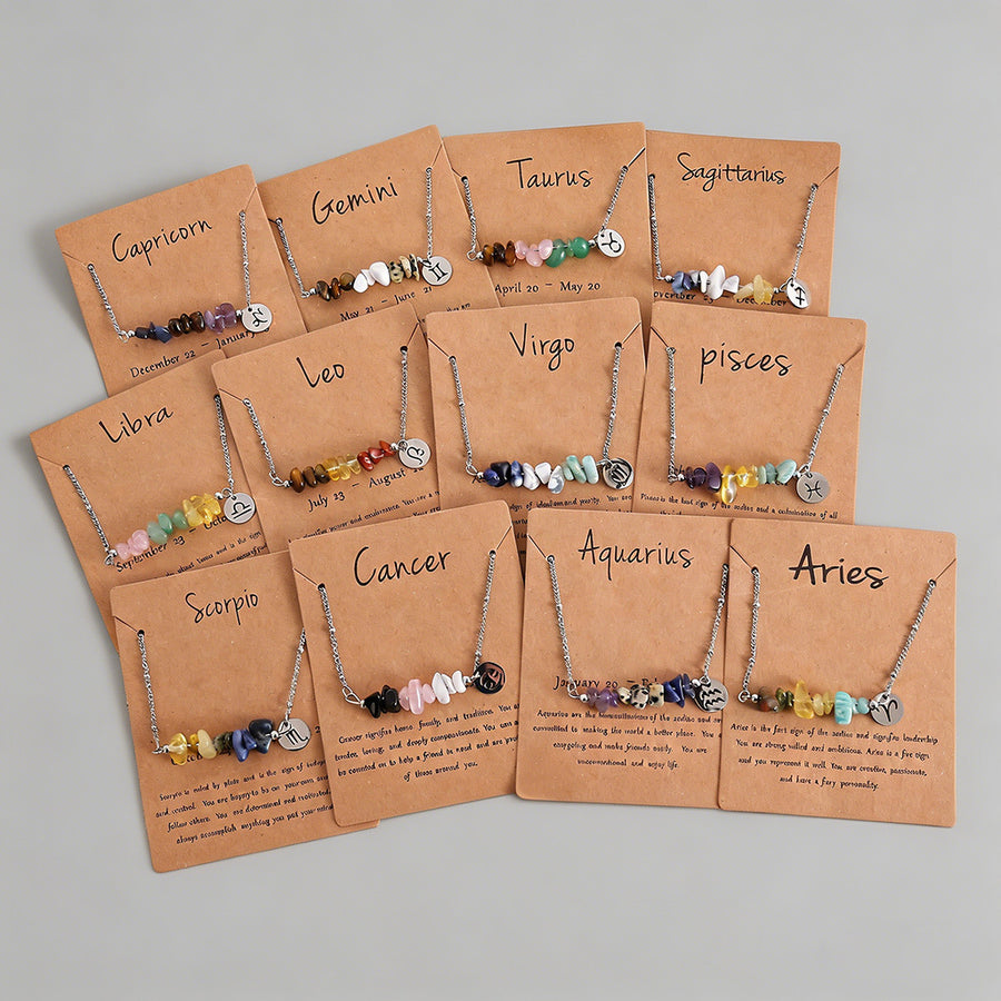 Curated 12 Zodiac Signs Natura - Shopdayla Wholesale - #9186