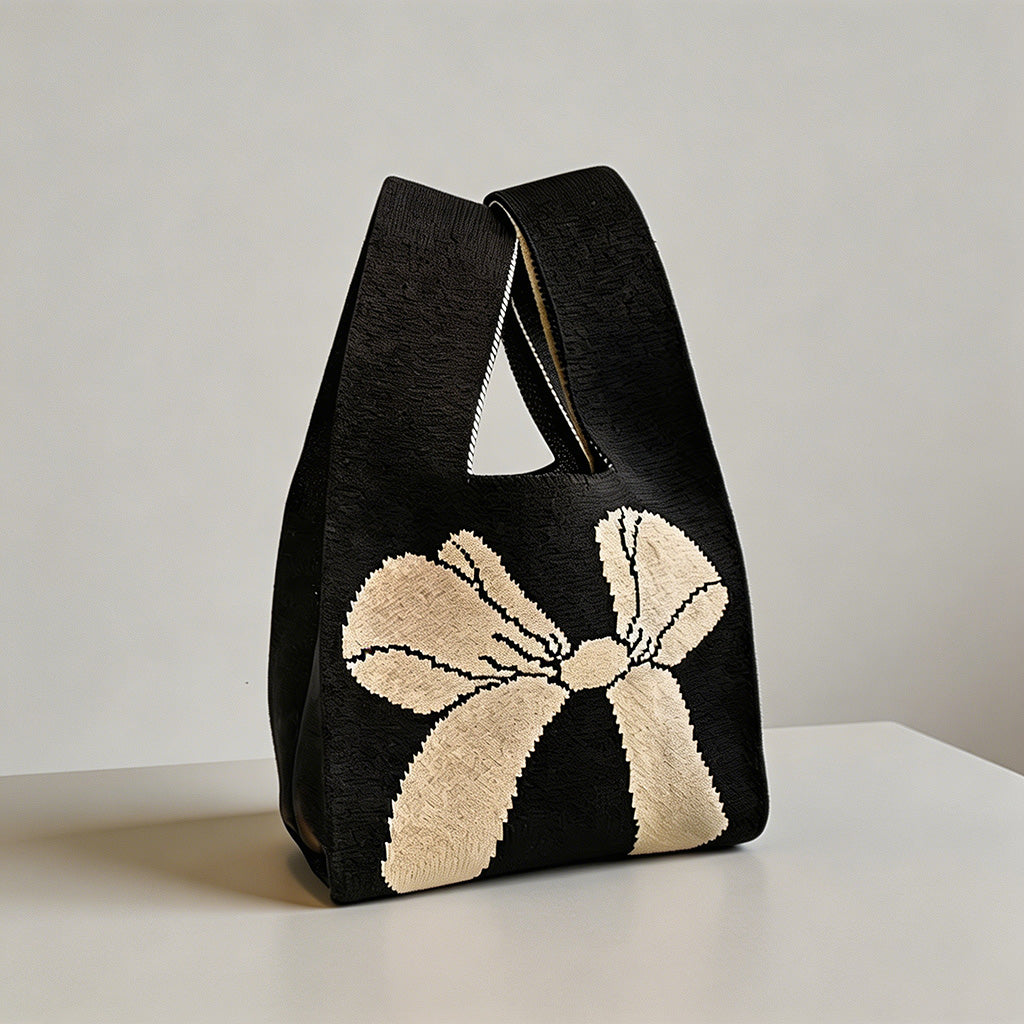 Cute Knit Tote Bag - Shopdayla Wholesale - #1218