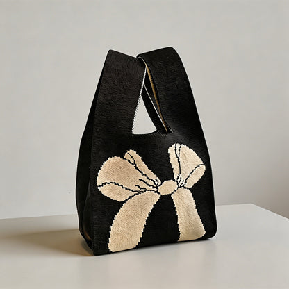 Cute Knit Tote Bag - Shopdayla Wholesale - #1218