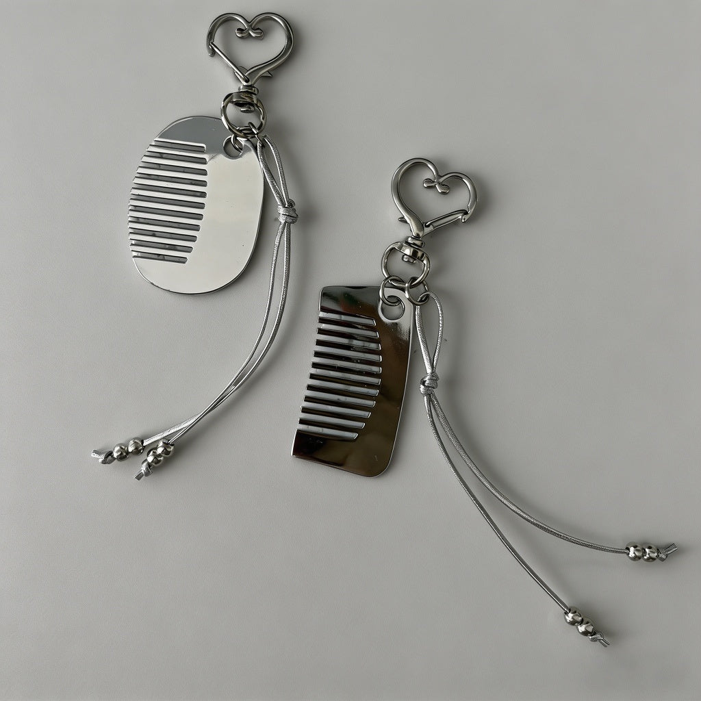 Minimalist Metal Pocket Comb K - Shopdayla Wholesale - #2898