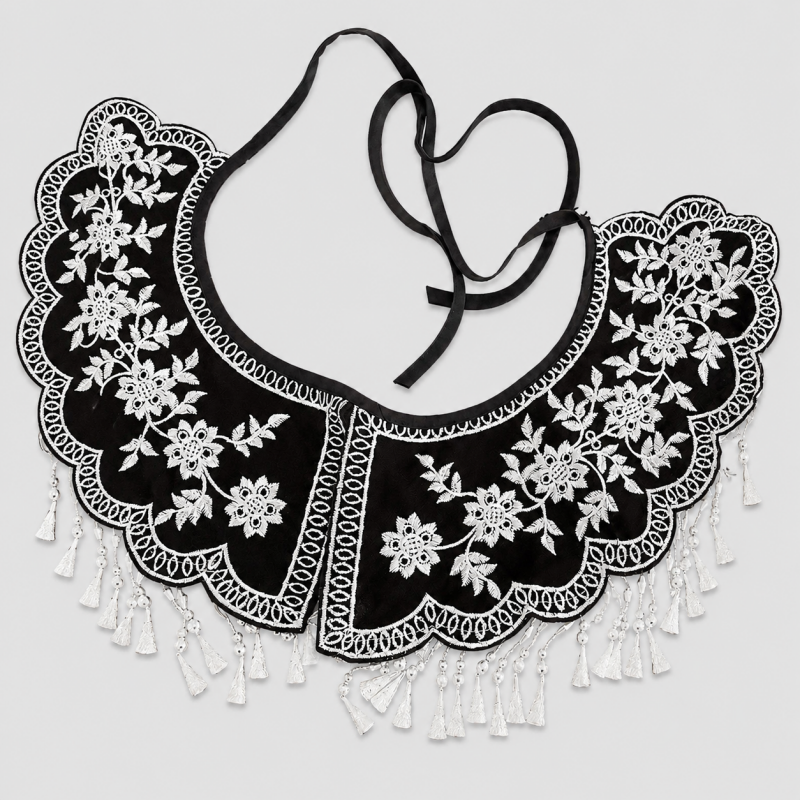 Ethnic Floral Embroidered Clou - Shopdayla Wholesale - #2354