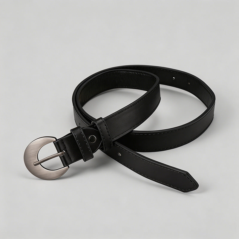 Moon Buckle Casual Belt - Shopdayla Wholesale - #7634
