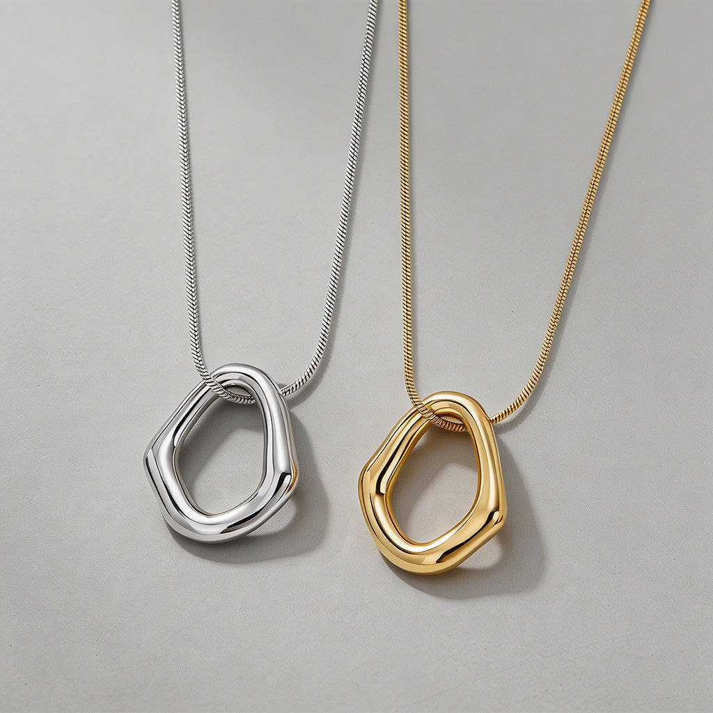 Irregular Open Geometric Snake - Shopdayla Wholesale - #6434