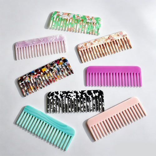 Acetate Wide Tooth Comb - Shopdayla Wholesale - #1234