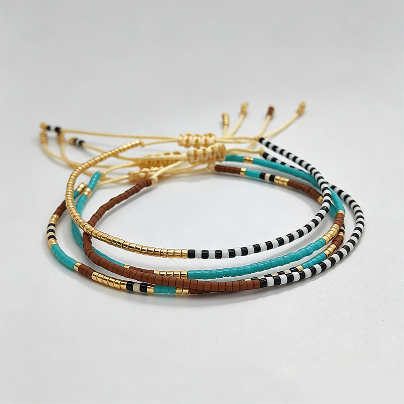 Simple Boho‑Style Colorful Bea - Shopdayla Wholesale - #7618