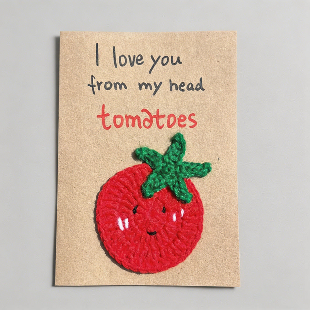 Handmade Crochet Greeting Card - Shopdayla Wholesale - #8578