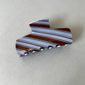 Elegant Retro Blue Brown Strip - Shopdayla Wholesale - #2514