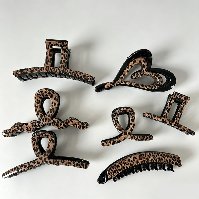 Elegant Retro Dark Leopard Pri - Shopdayla Wholesale - #5138
