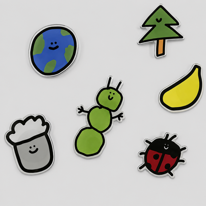 Printed Acrylic Fridge Magnet
