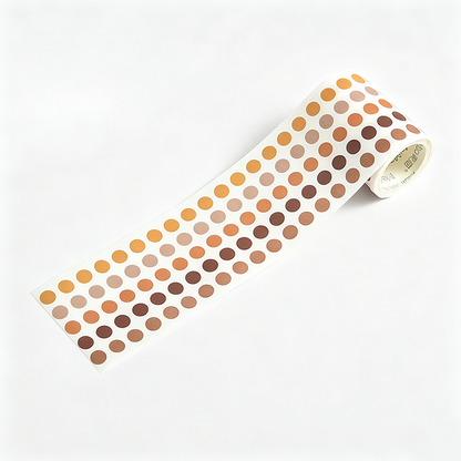 Color Dot Tape Circle Stickers