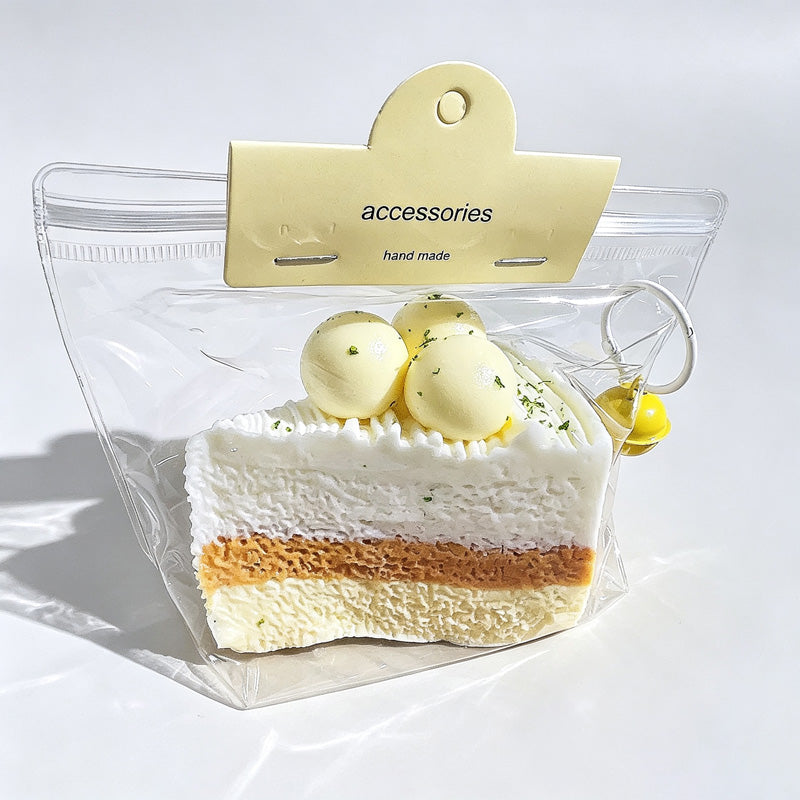Basque Cake Shape Squish Toy