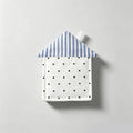 House Shaped Padded Fabric Heat Resistant Coaster