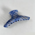 Sophisticated Blue Grid Patter - Shopdayla Wholesale - #8130