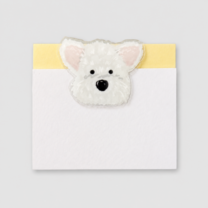 Dog Head Pattern Paper Clip