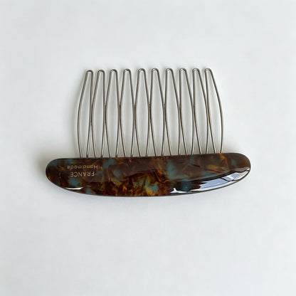 Oval Hair Insert Comb with Teeth