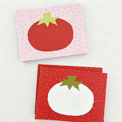Fruit‑Pattern Non‑Sticky Notes