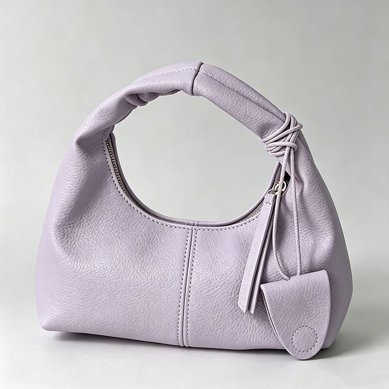 Round Handle Pouch Handbag