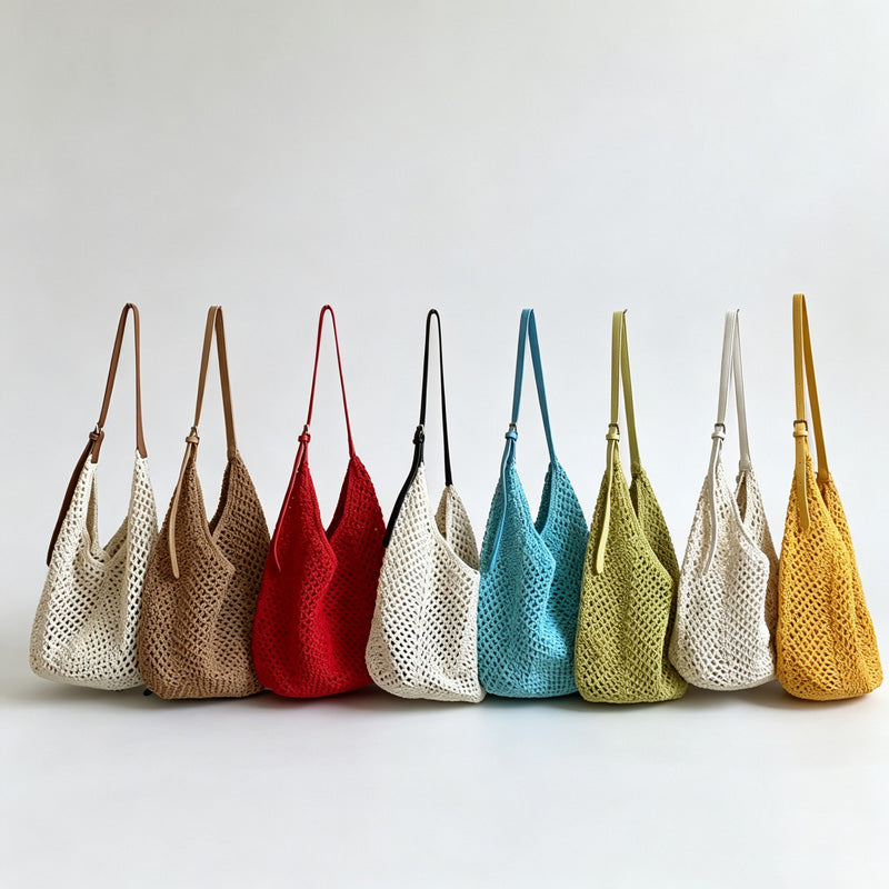Color Pop Mesh Tote