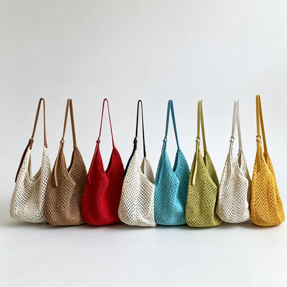 Color Pop Mesh Tote