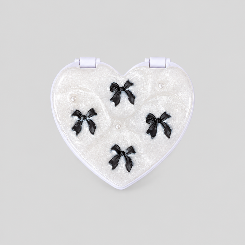 Heart Shape Mirror Phone Charms