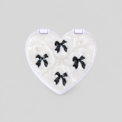 Heart Shape Mirror Phone Charms