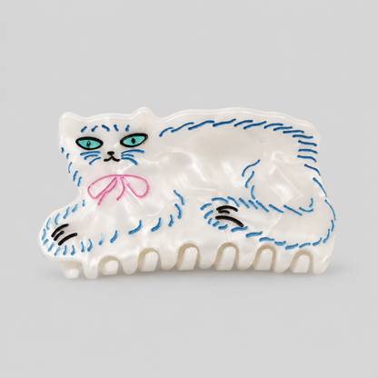 Cat Animal Shape Hair Claw Clip