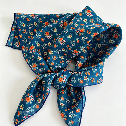 Wave Dots Print Handkerchief