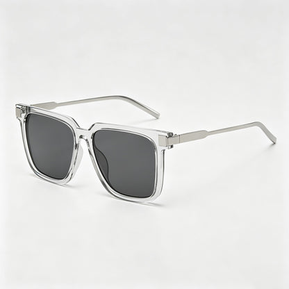 Square Metal Frame Sunglasses