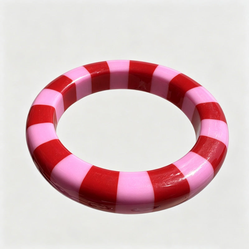 Striped Chunky Bangle