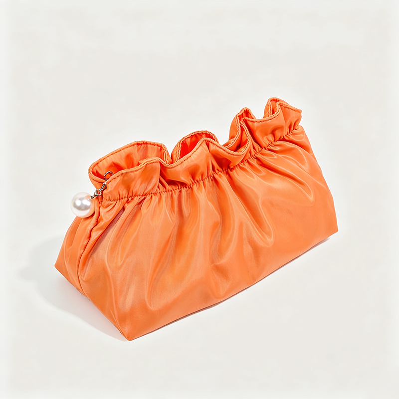 Satin Drawstring Cosmetic Pouch