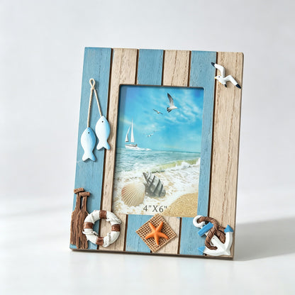 6‑Inch Wooden Photo Frame