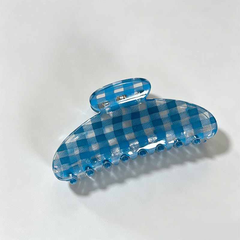 Plaid Claw Clip
