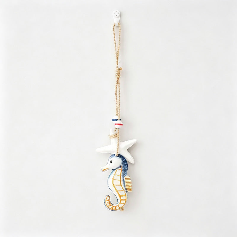 Wooden Fish Hanging Wall Ornament