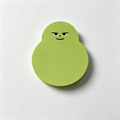 Emoji Shape Self‑Adhesive Sticky Notes