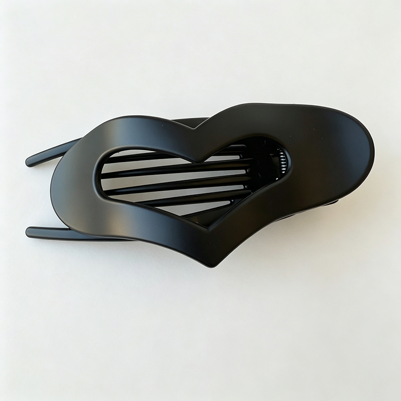 Heart Shape PC Hair Claw Clip