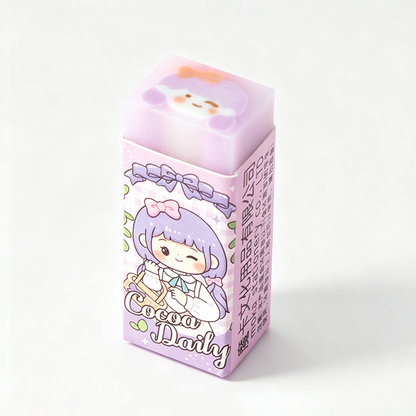 Sliceable Pattern Rubber Eraser