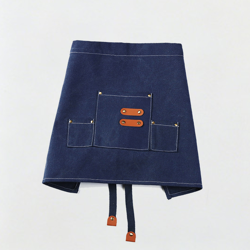Canvas Three‑Pocket Waist Apron