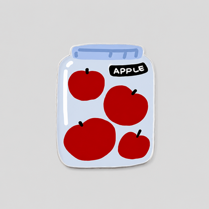 Fruit Printed Acrylic Fridge Magnet