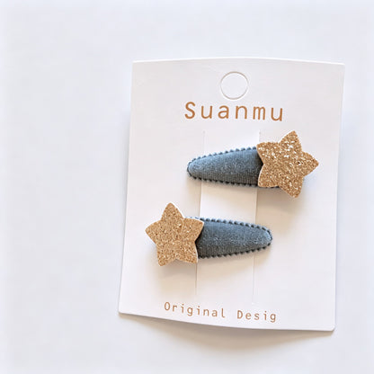 Velvet Star BB Hair Clips