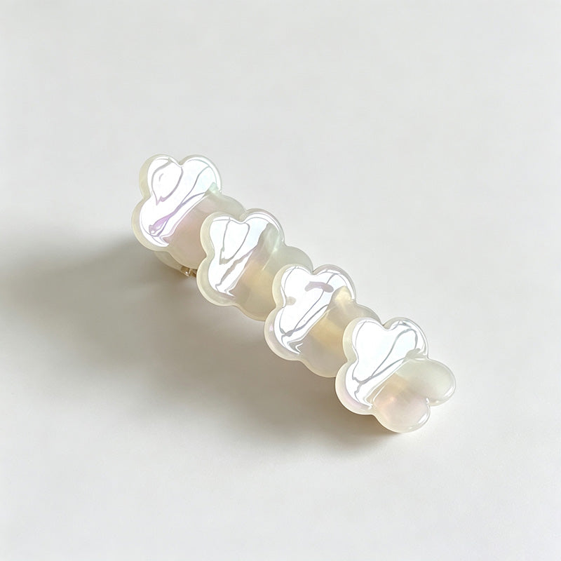 Flower‑Shaped Duckbill Hair Clips