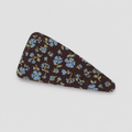 Floral Plaid Triangle Hair Cli - Shopdayla Wholesale - #1026