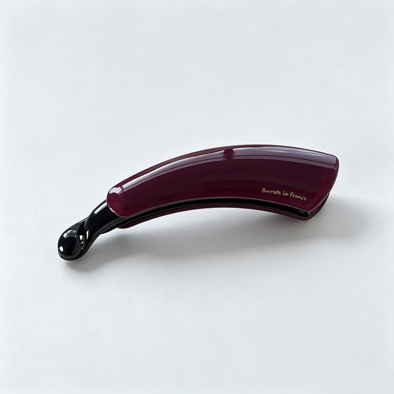 Solid Color Acetate Banana Hair Clip