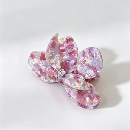 3D Flower Acetate Large Hair Claw
