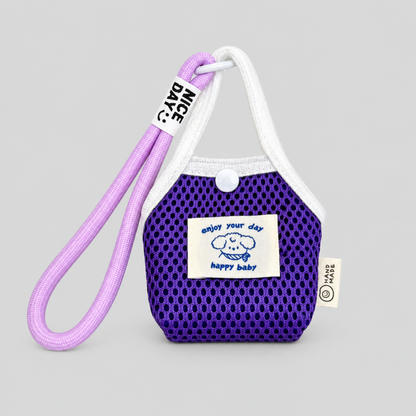 Mini Mesh Coin Earphone Pouch