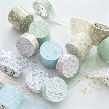 Soft Floral Washi Tape