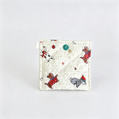 Printed Square Storage Pouch