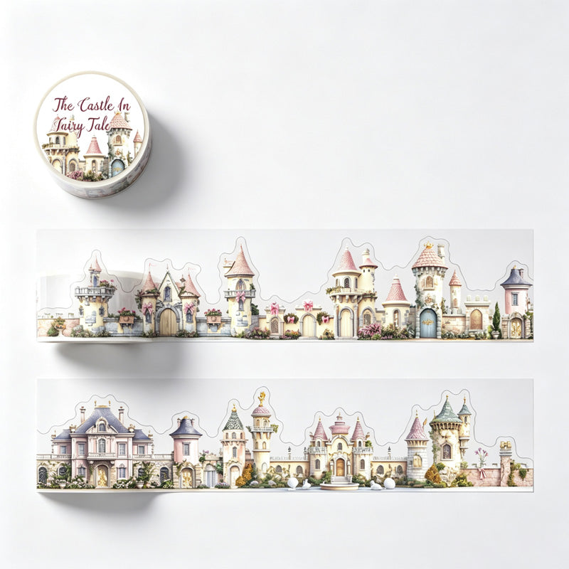 Castle Pattern PET Washi Tape